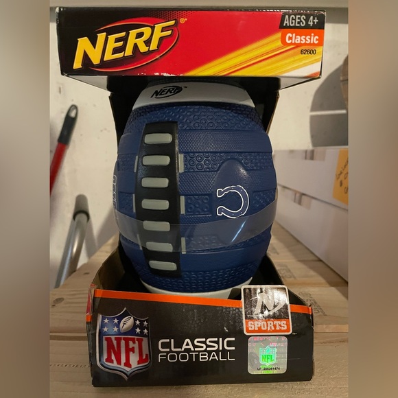 Indianapolis Colts Nerf Football - Picture 1 of 3